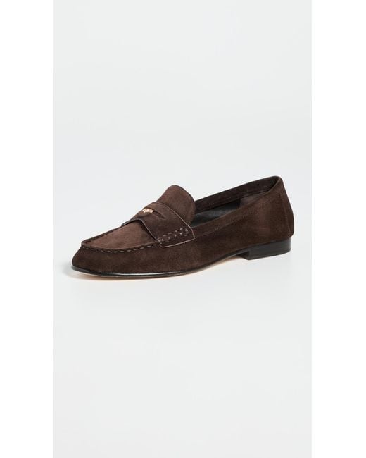 Veronica Beard Brown Penny Flats