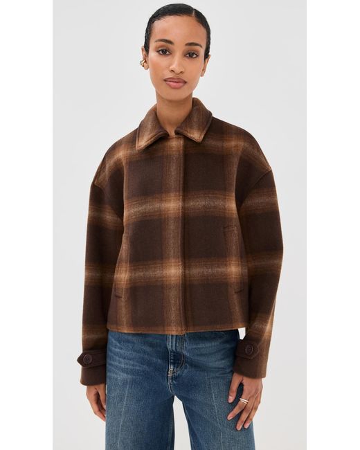 Jonathan Simkhai Multicolor Colby Plaid Jacket
