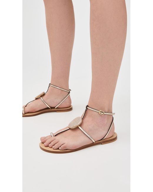 Amanu White The Cairo Sandals