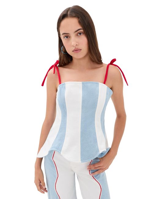 Sixxta White Caribe Top