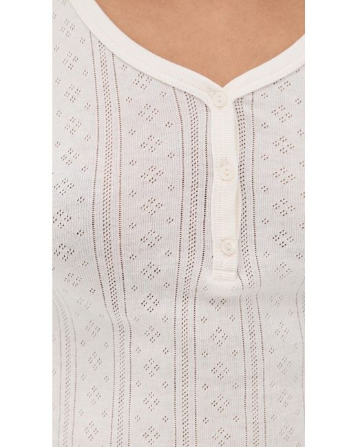 DAZE White Bunny Top