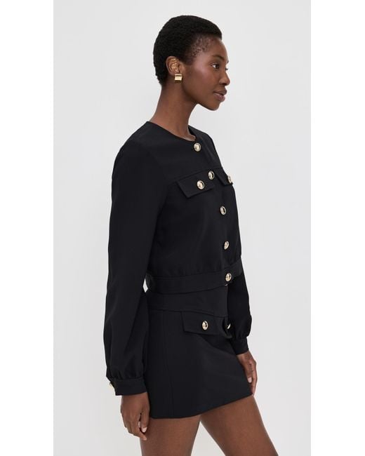 Amanda Uprichard Black Nina Jacket