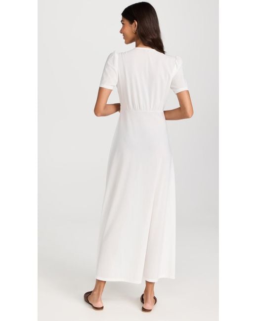 Staud White Sonya Coverup