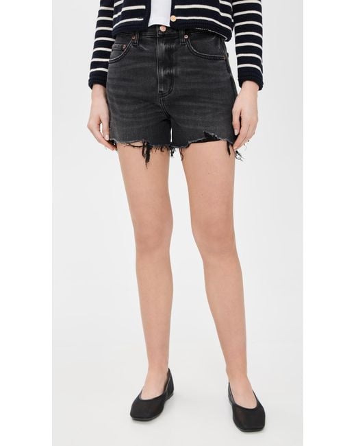 DAZE Black The Knockout Shorts