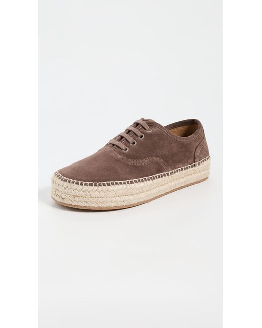 J.W. Anderson Gray Laced-Up Espadrilles