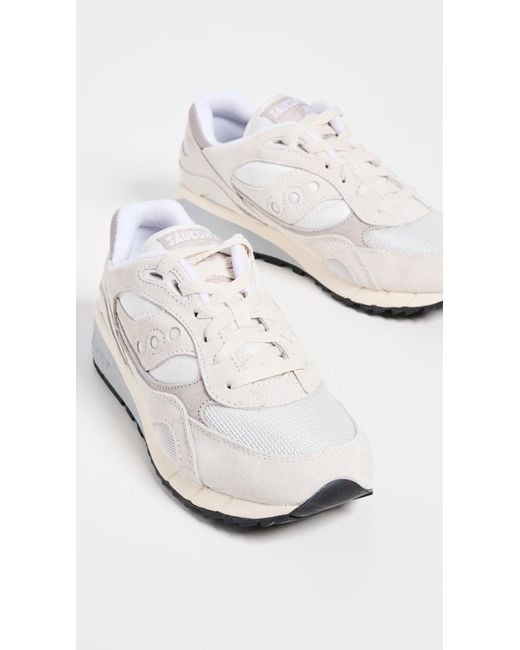Saucony White Shadow 6000 Sneakers
