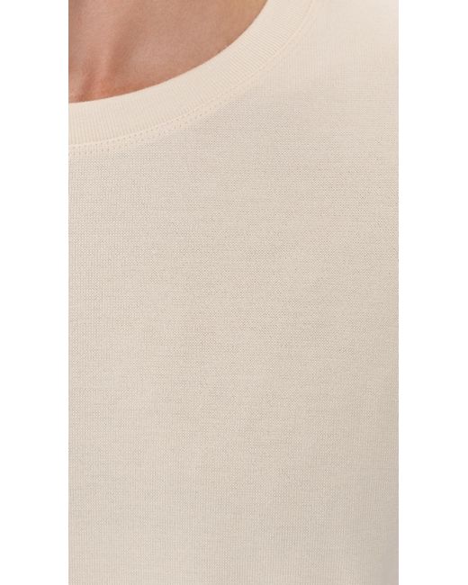 Theory White Essential Tee for men