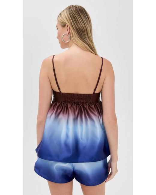 Solid & Striped Blue The Yarden Top