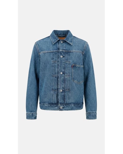 Levi's Blue Type I Denim Trucker Jacket for men