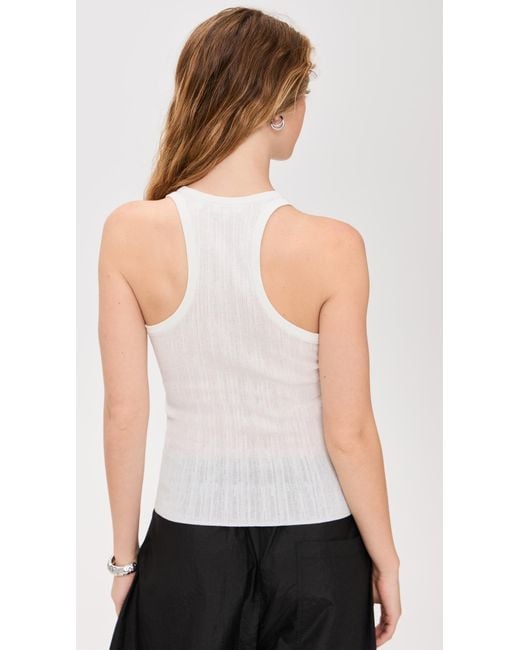 A.L.C. White A. L.C. Iris Top