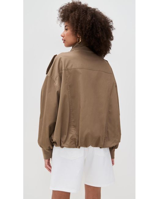 Staud Brown Simone Jacket