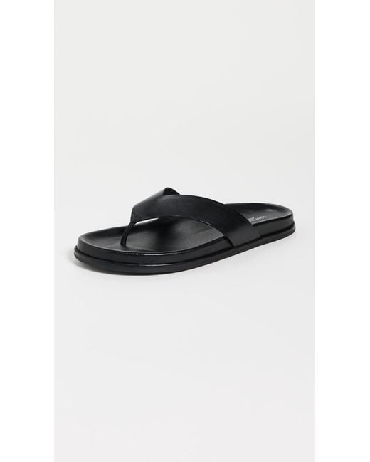 Tony Bianco Black Loop Sandals