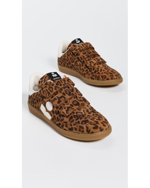 Isabel Marant Brown Beth Sneaker