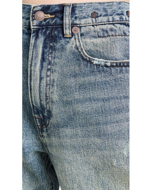 R13 Blue X-bf Jeans