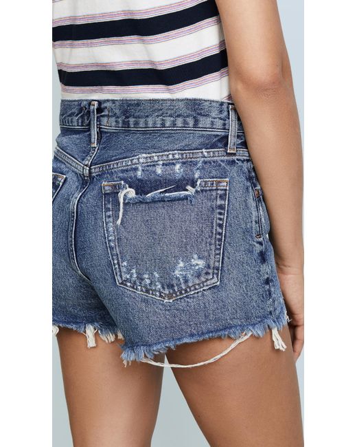 parker vintage loose fit cutoff shorts