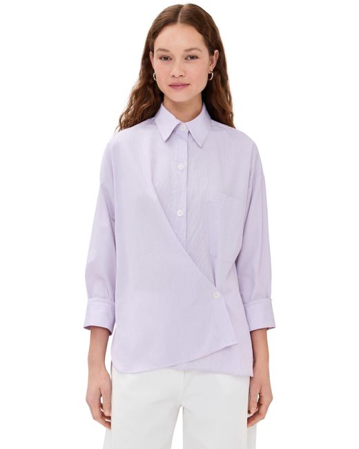 Twp Purple New Earl Buttondown