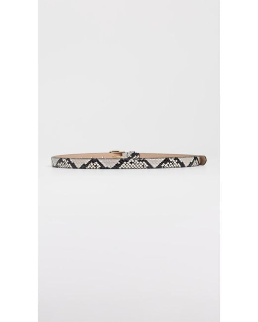 B-Low The Belt Black Calvin Python Belt