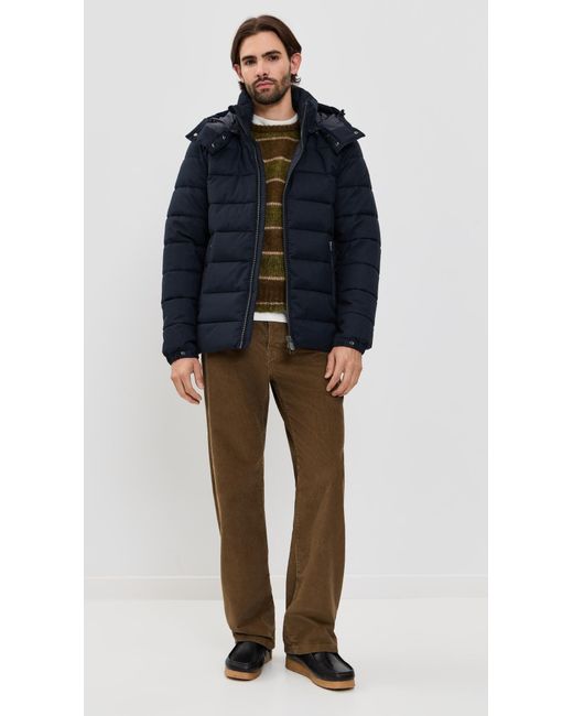 Save The Duck Blue Constantin Wool Jacket for men