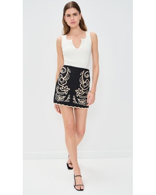 La Ligne Black Sophia Skirt