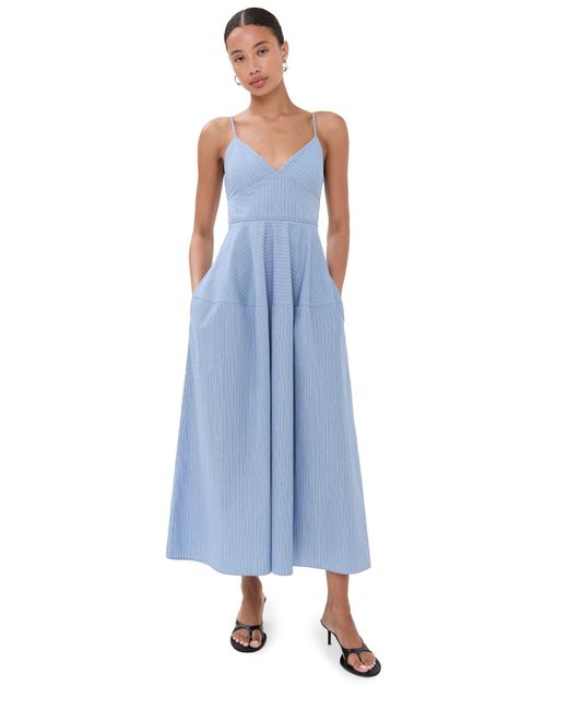Co. Blue Basque Dress