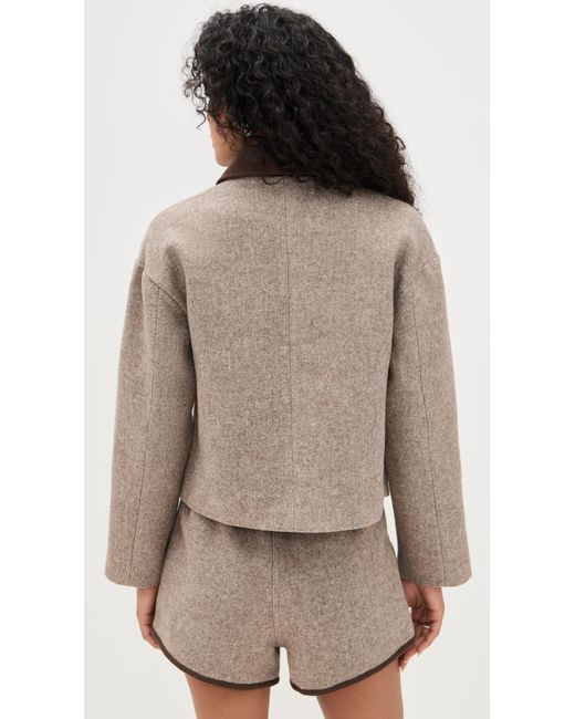 Line & Dot Brown Ingrid Jacket