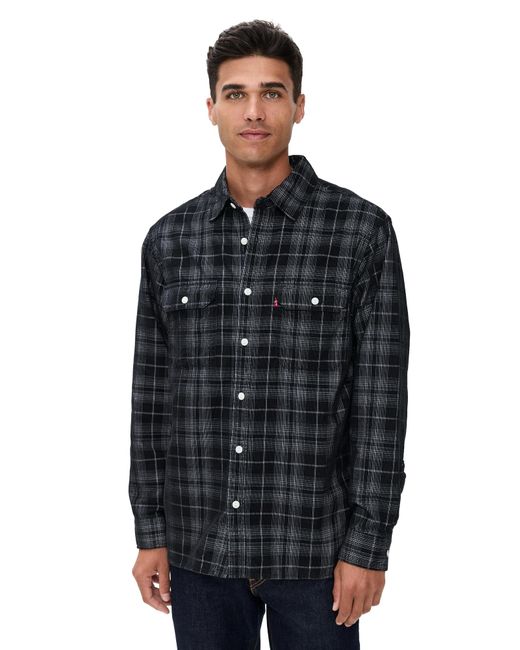 Levi's Black Jackson Worker Shirt for men