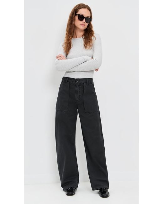 Agolde Black Sefton Pants