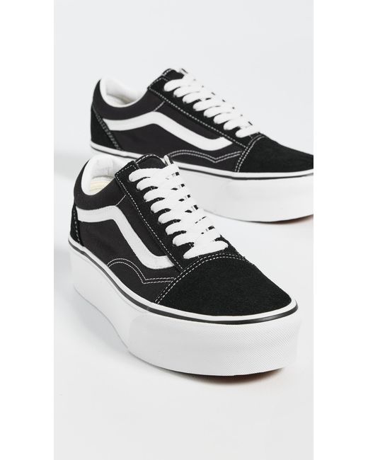Vans Black Ua Old Skool Stackforms
