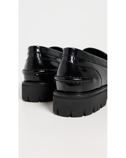 Rag & Bone Black Corey Loafers