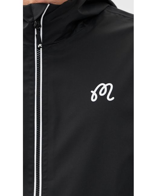 Malbon Golf Black Cloud Burst Jacket for men