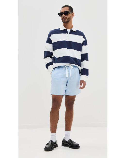J.W. Anderson Blue Drawstring Shorts 7 for men