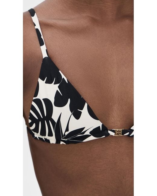 Anine Bing Brown Bellamy Bikini Top