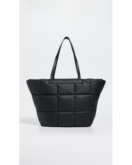 VEE COLLECTIVE Black Porter Basque Matte Bag