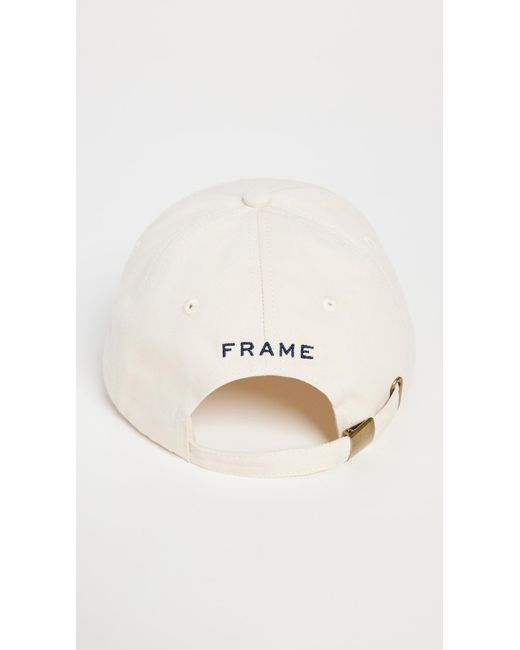 Ritz Paris × Frame キャップ　ホワイト新品未使用品　現地購入 FRAME X Ritz Paris Baseball Cap in White | Lyst