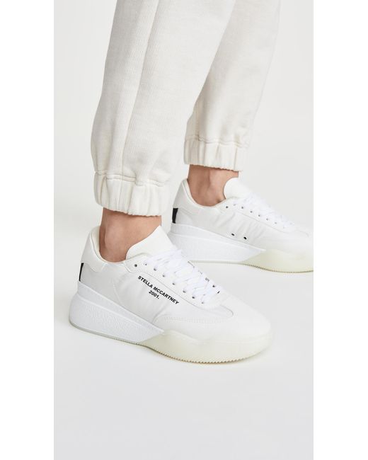 Stella mccartney white sneakers hotsell