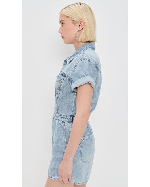 DAZE Blue Topanga Romper