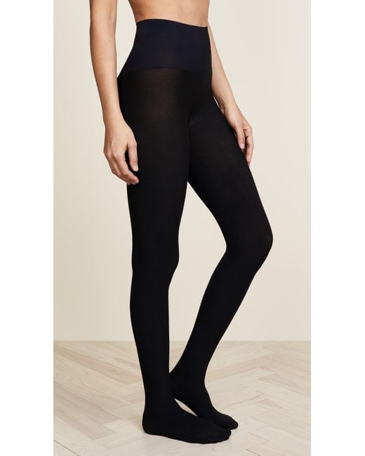 Commando Semi-opaque Tights, Black