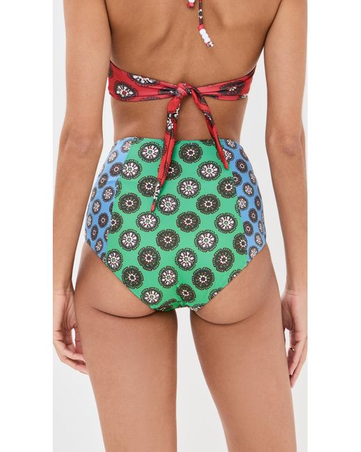 RHODE Blue Navya Bikini Bottoms