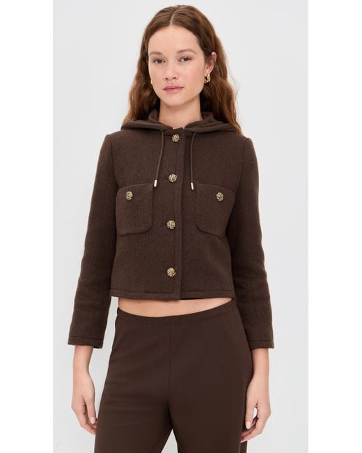 Ba&sh Brown Merry Jacket