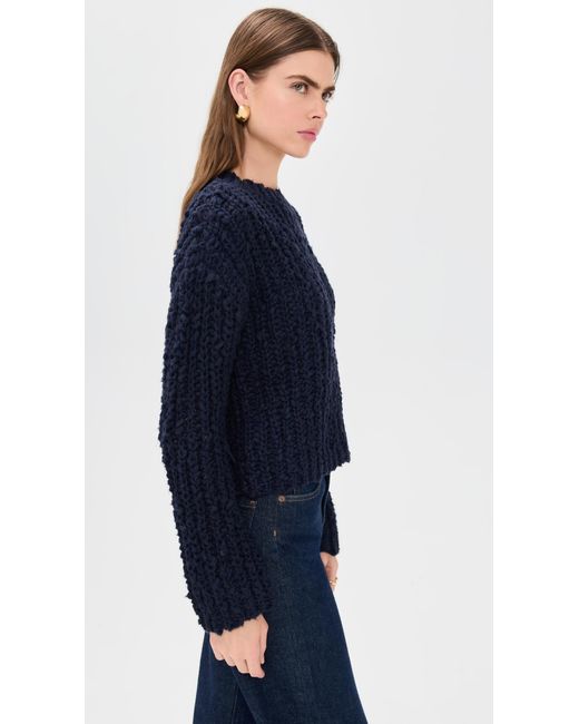 Le Bos Blue Marina Pullover Sweater