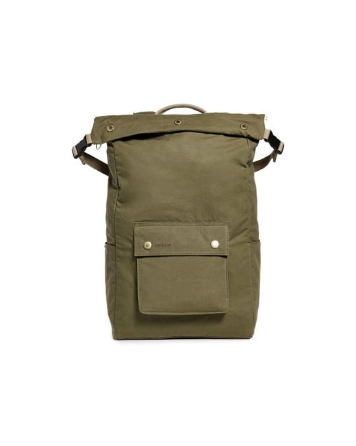 Barbour Transport Foldover Backpack Bag in Green for Men | Lyst display picture 2