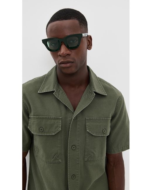 Wisdom Black Frame 3 Sunglasses