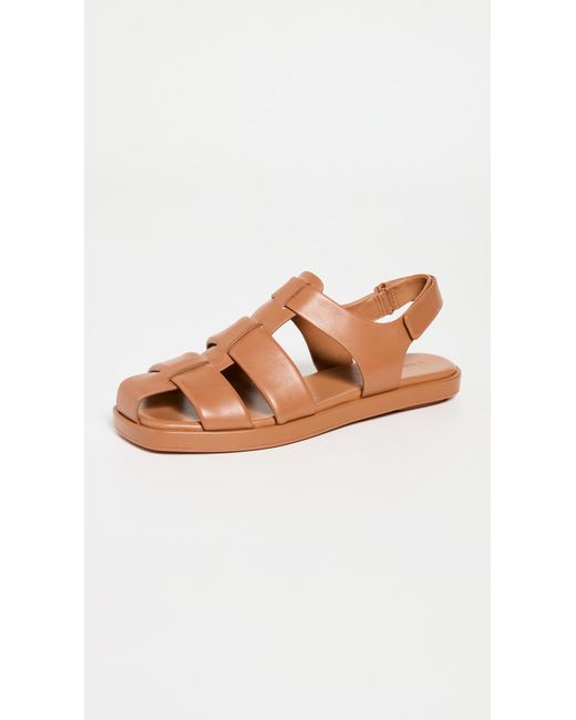 Vince Rava Sandals in Natural | Lyst