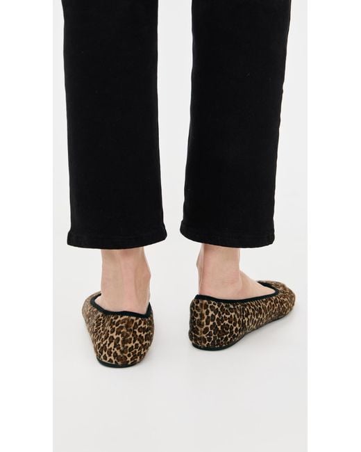 Tory Burch Black Reva Travel Ballet Flats
