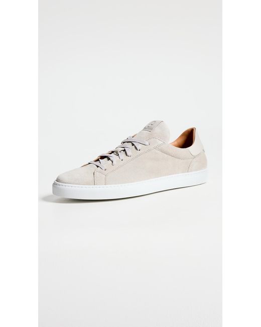 GREATS White Reign Suede Sneakers for men