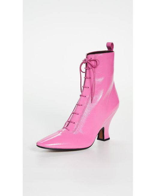 Marc Jacobs The Victorian Boots in Pink Lyst