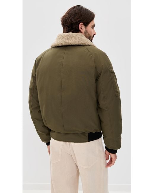 Canada Goose Green Chilliwack Aviator Bomber for men