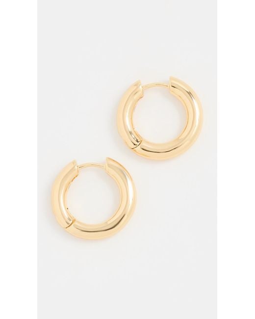 Gorjana Metallic Lou Hoops