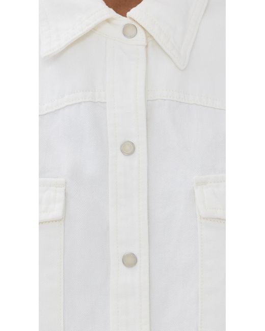 Twp White Cropped Og Jacket