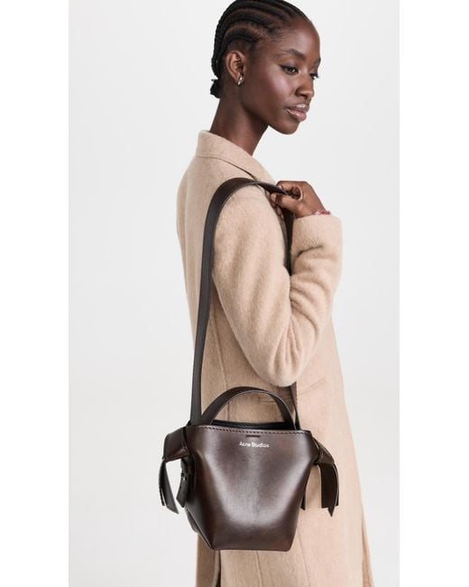 Acne Black Misubi Mini Shoulder Bag
